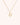 Bamboo Initial Necklace - Letter U - Oia Boutique Sustainable Gold Jewellery - Recycled18k Gold Plated