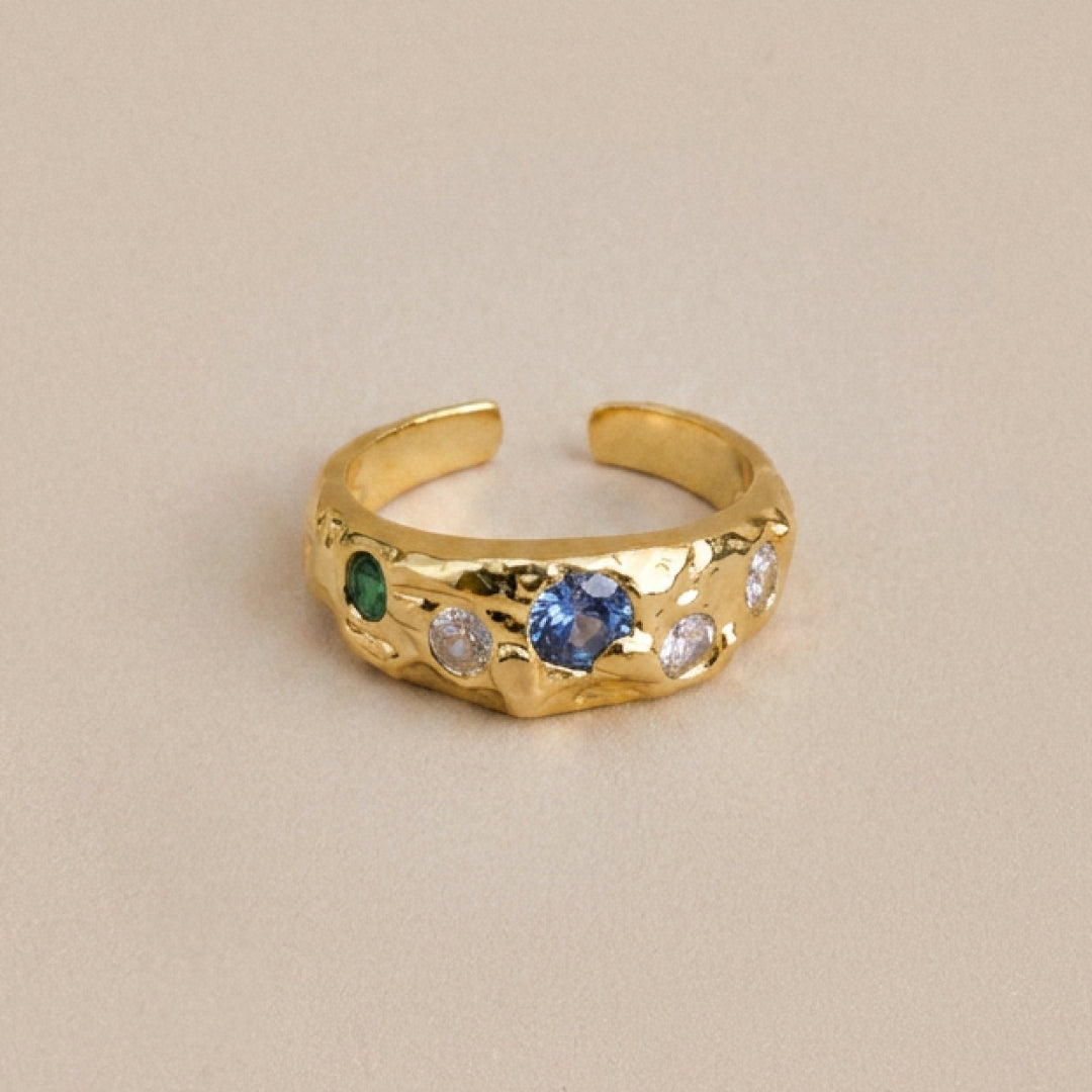 Louisa Colourful Zircon Ring