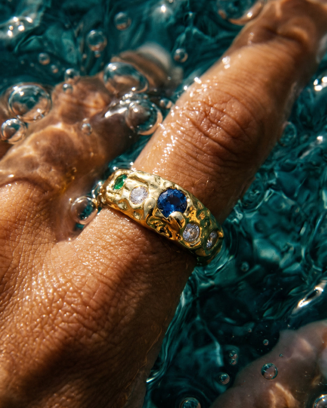 Louisa Colourful Zircon Ring