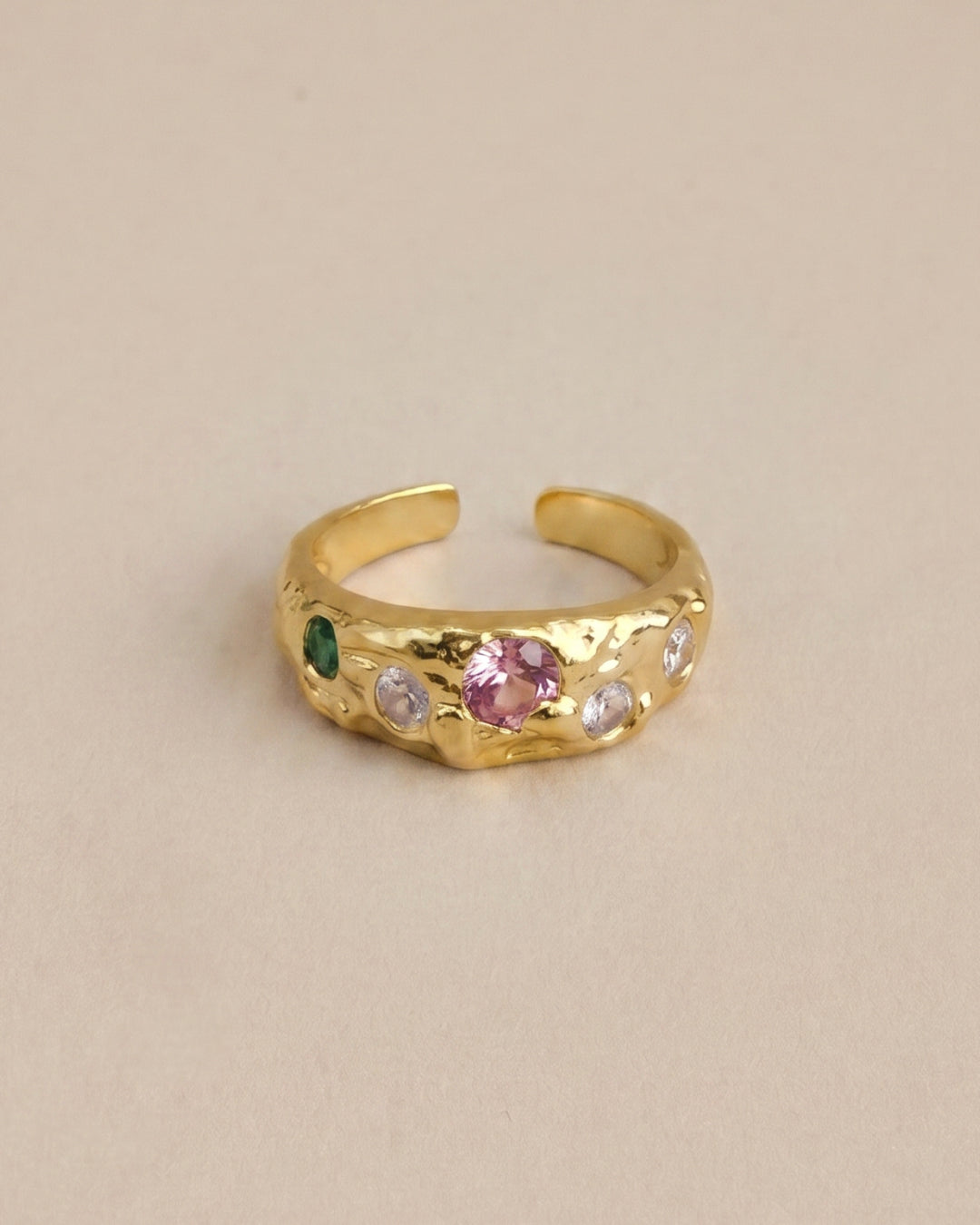 Louisa Colourful Zircon Ring