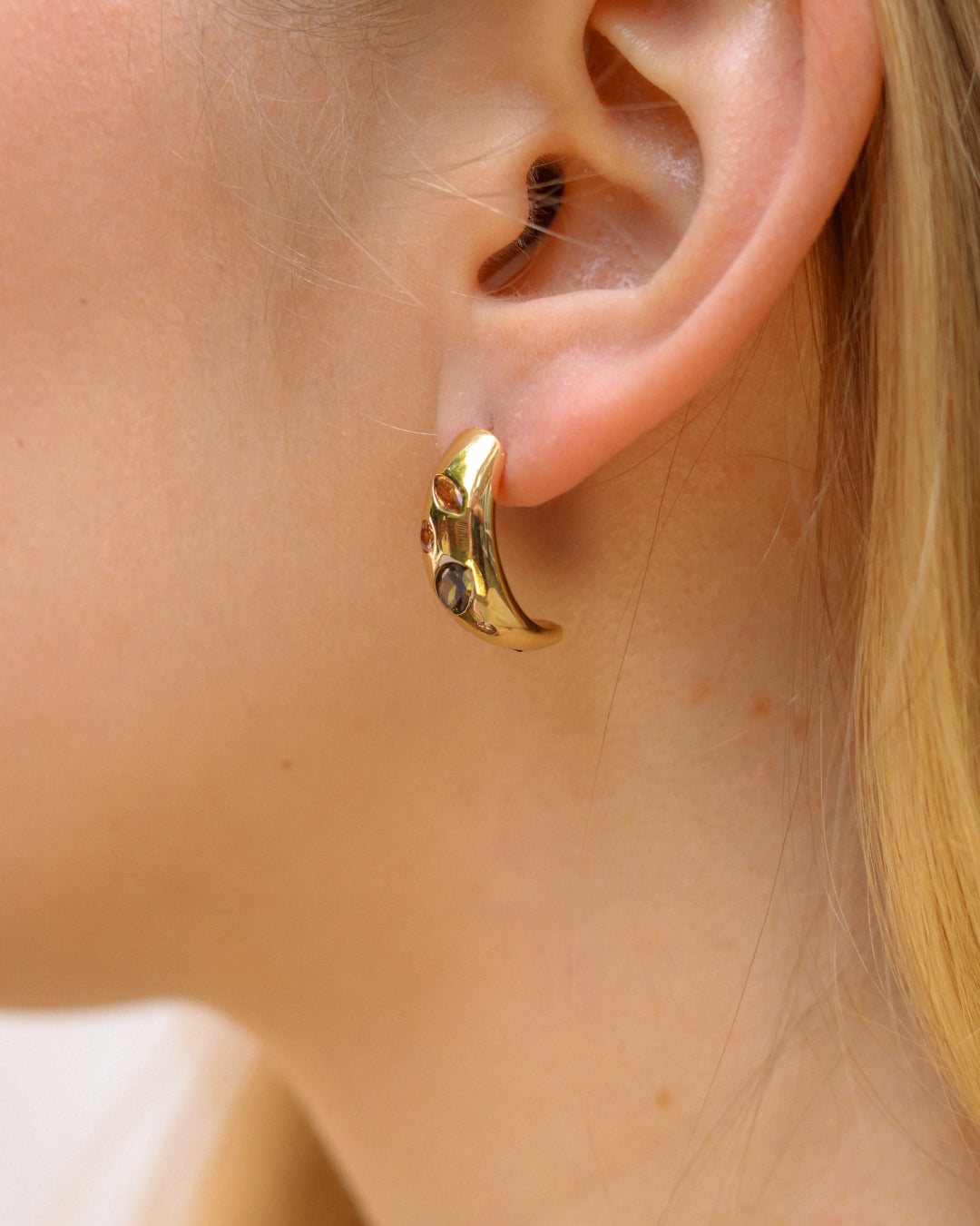 Green Aurora Earrings