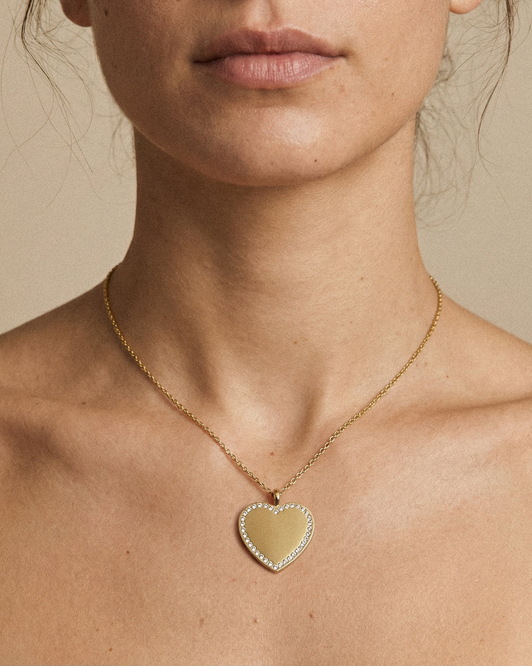 Engravable Heart Necklace