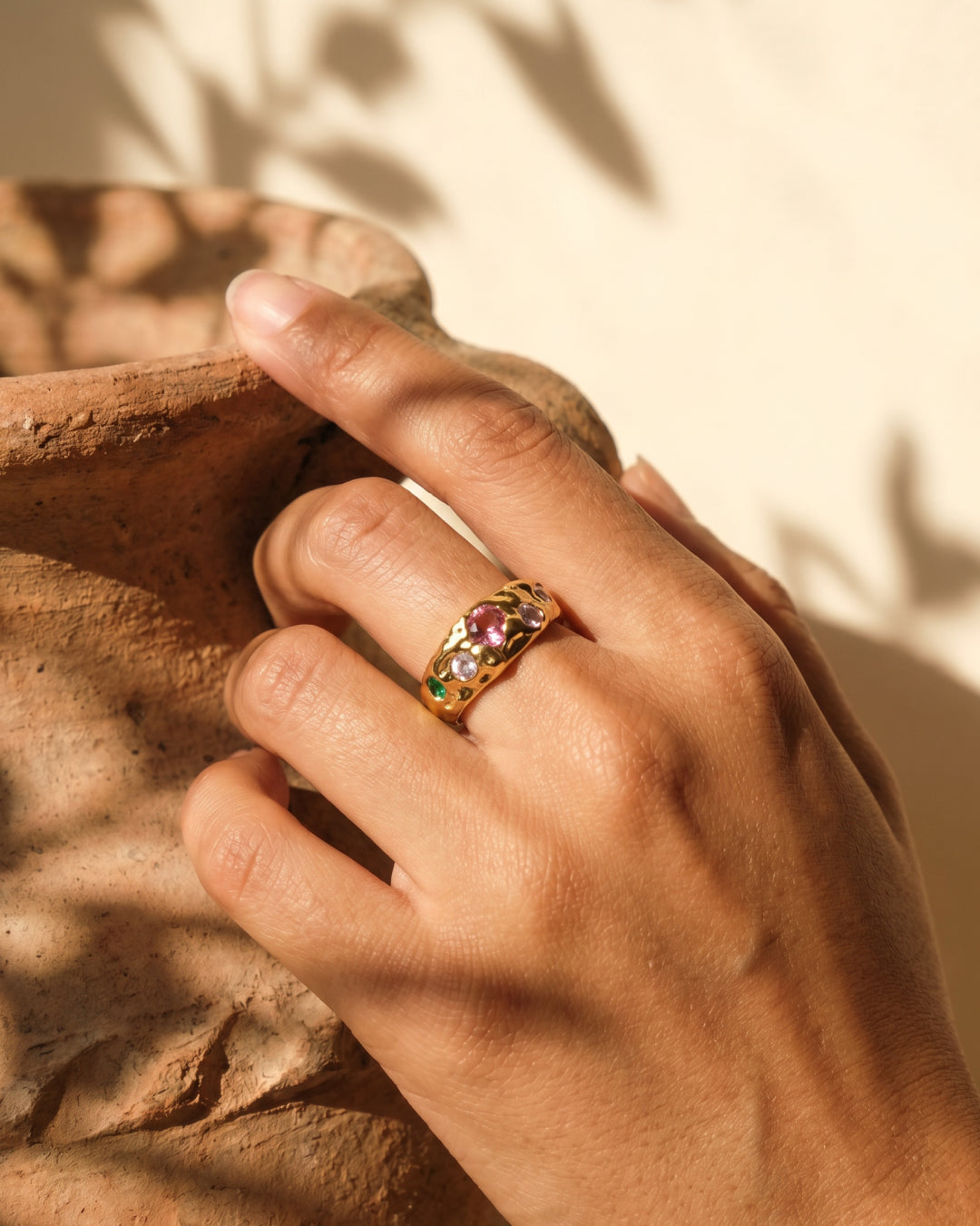 Louisa Colourful Zircon Ring