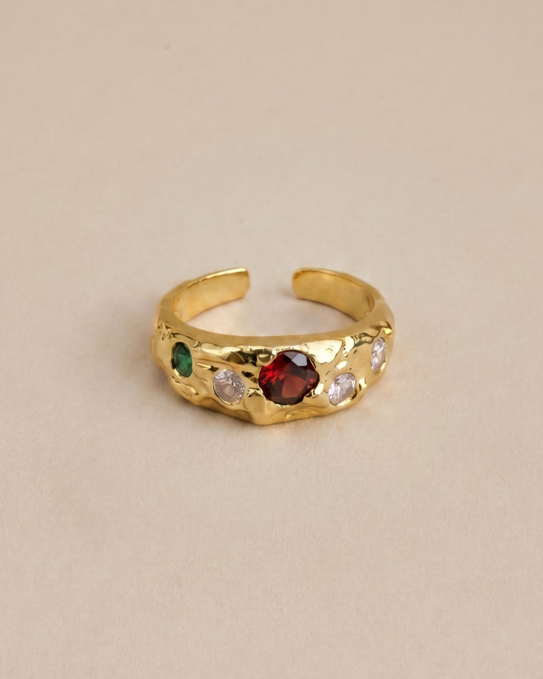 Louisa Colourful Zircon Ring