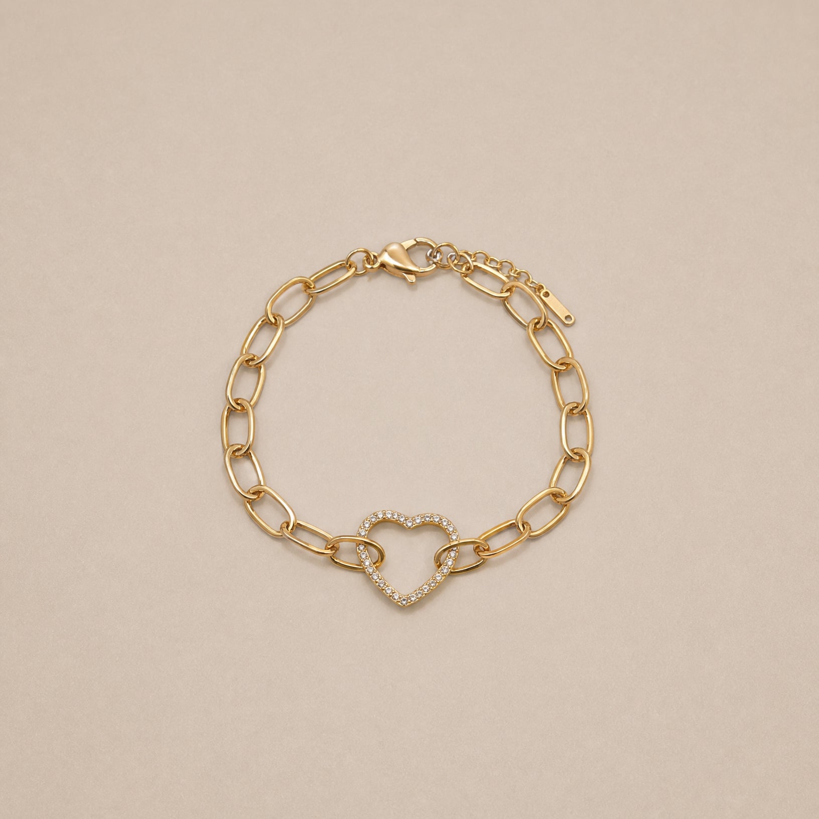 Freya Heart Bracelet