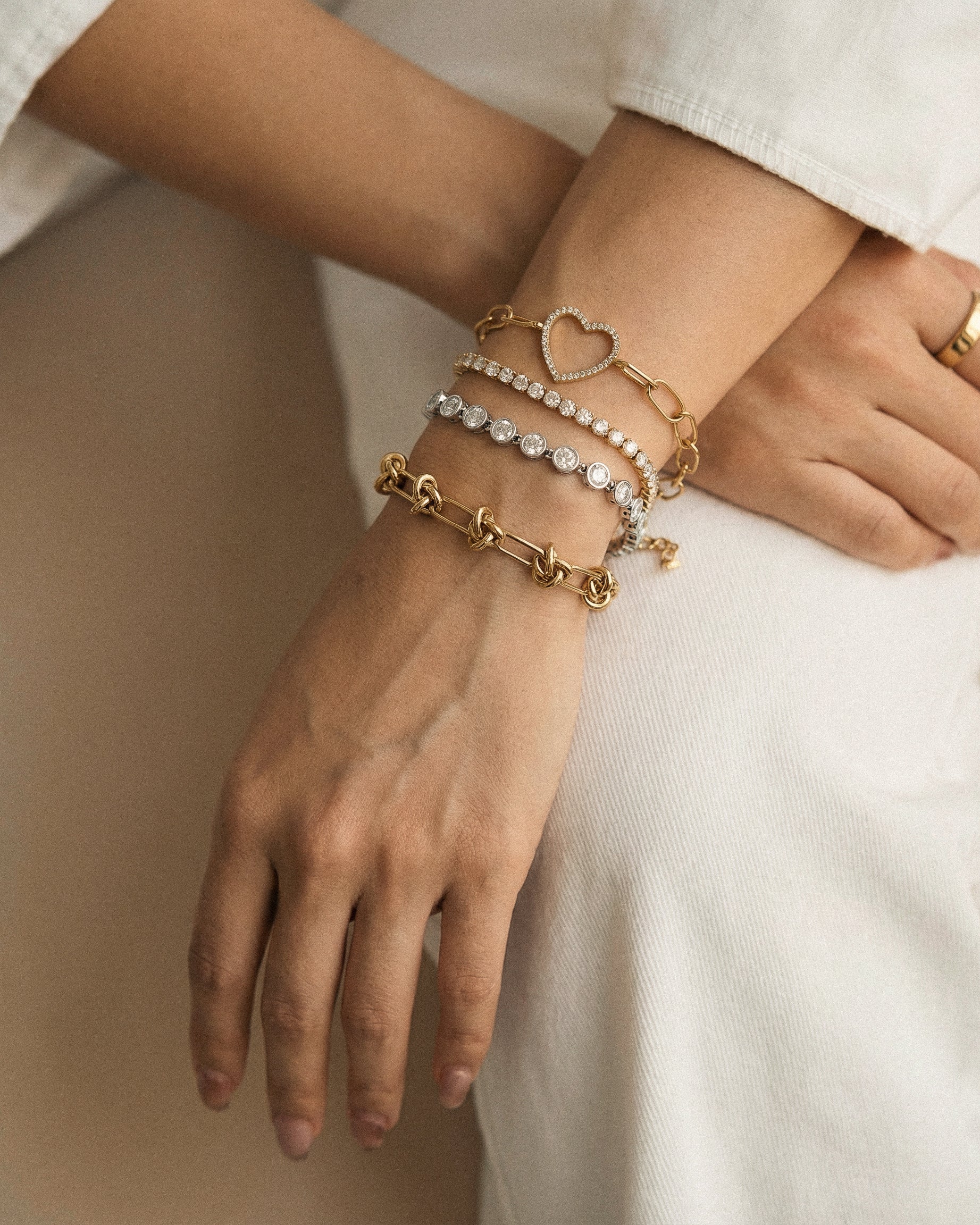 Freya Heart Bracelet