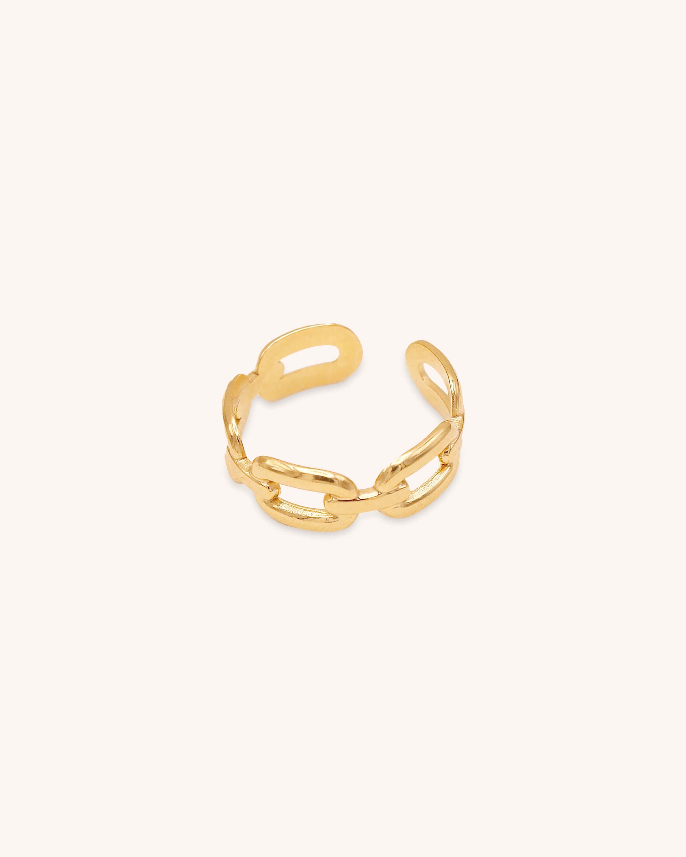 Chain Adjustable Ring | Stainless Steel
