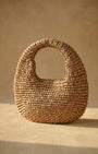 Caldera Straw Bag (Dark Natural)