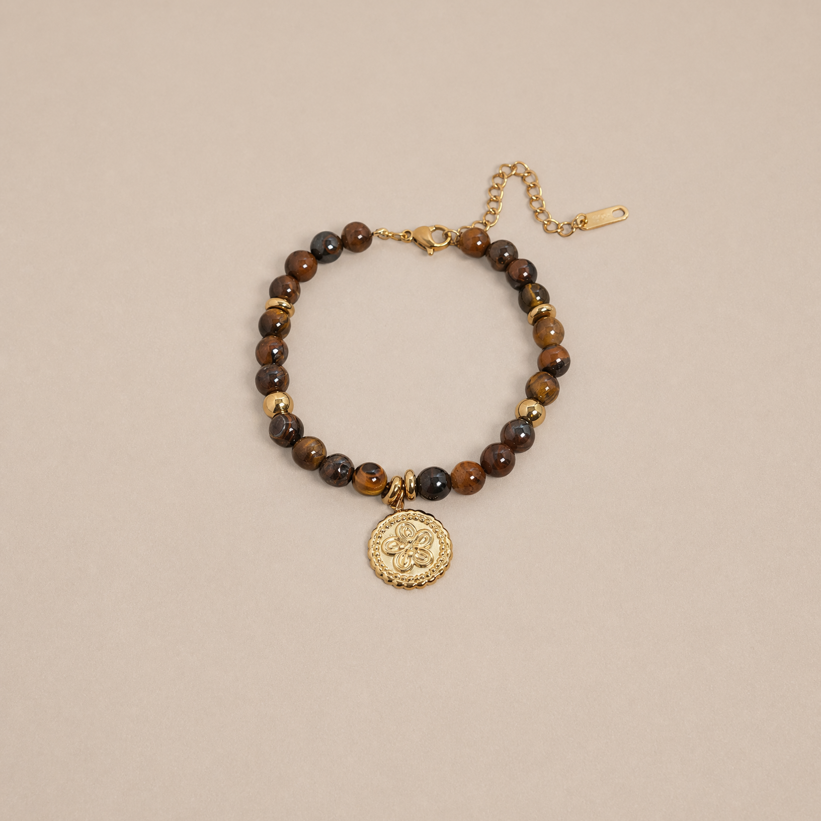Rhea Tiger's Eye Bracelet