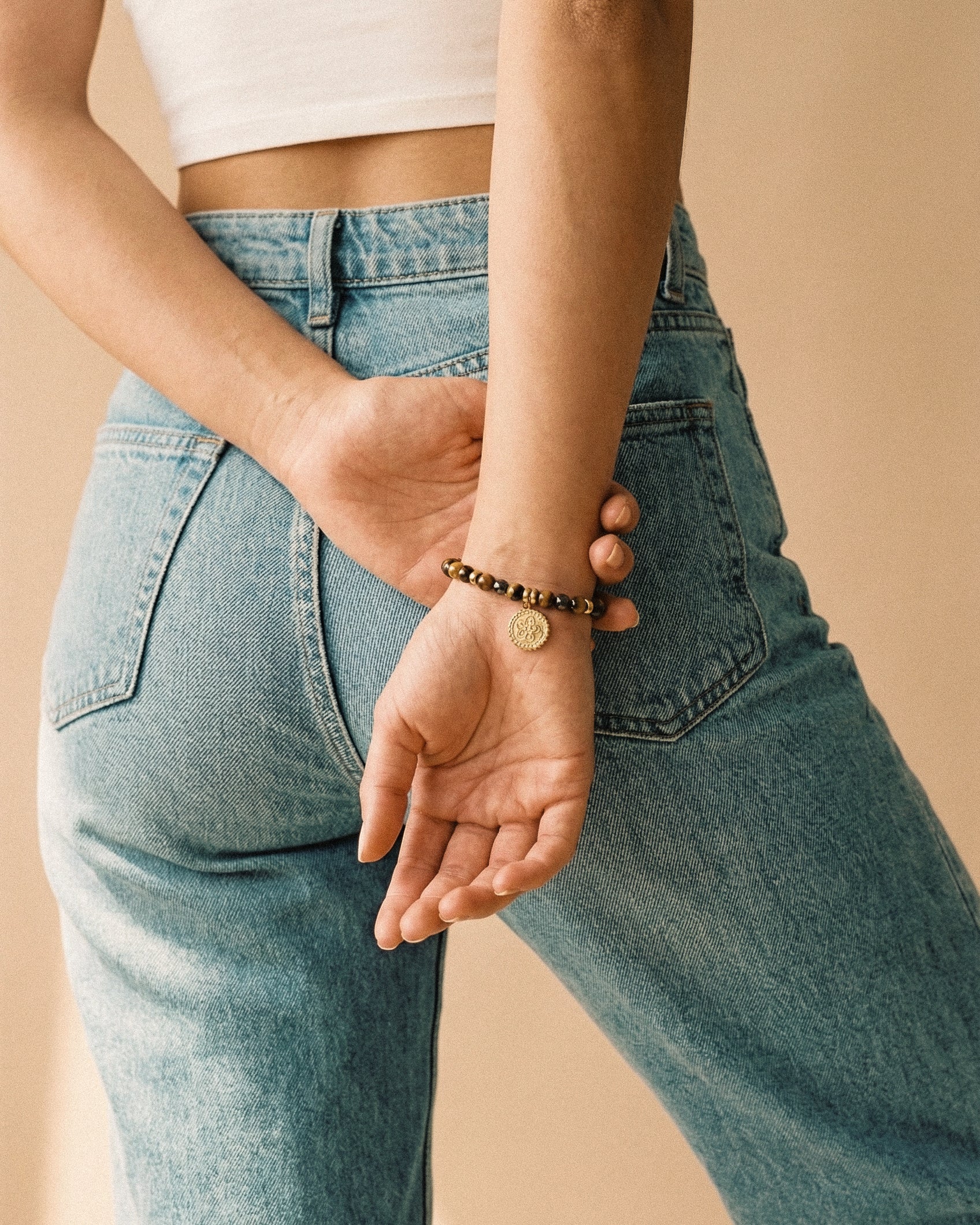 Rhea Tiger's Eye Bracelet