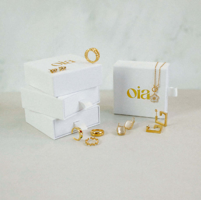 Oia Boutique Sustainable Gold Jewellery - Recycled18k Gold Plated