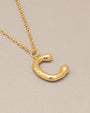 Bamboo Initial Necklace - Oia Boutique