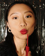 Beaded Freshwater Pearl Hoop Earrings - Oia Boutique