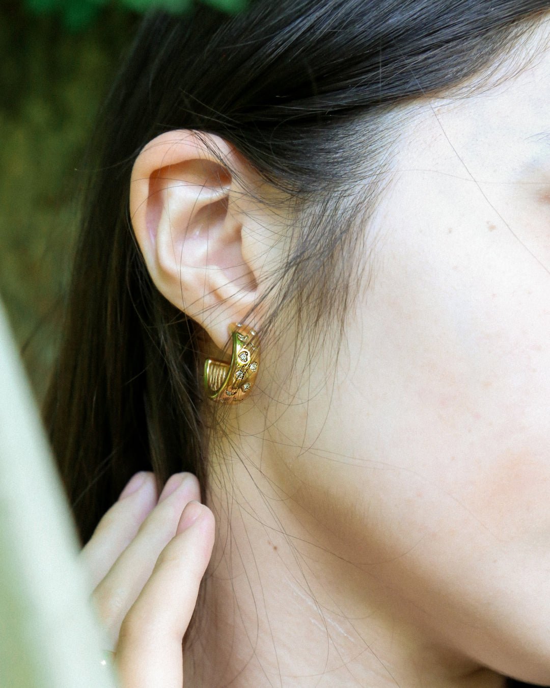 Celestial Hoop Earrings - Oia Boutique