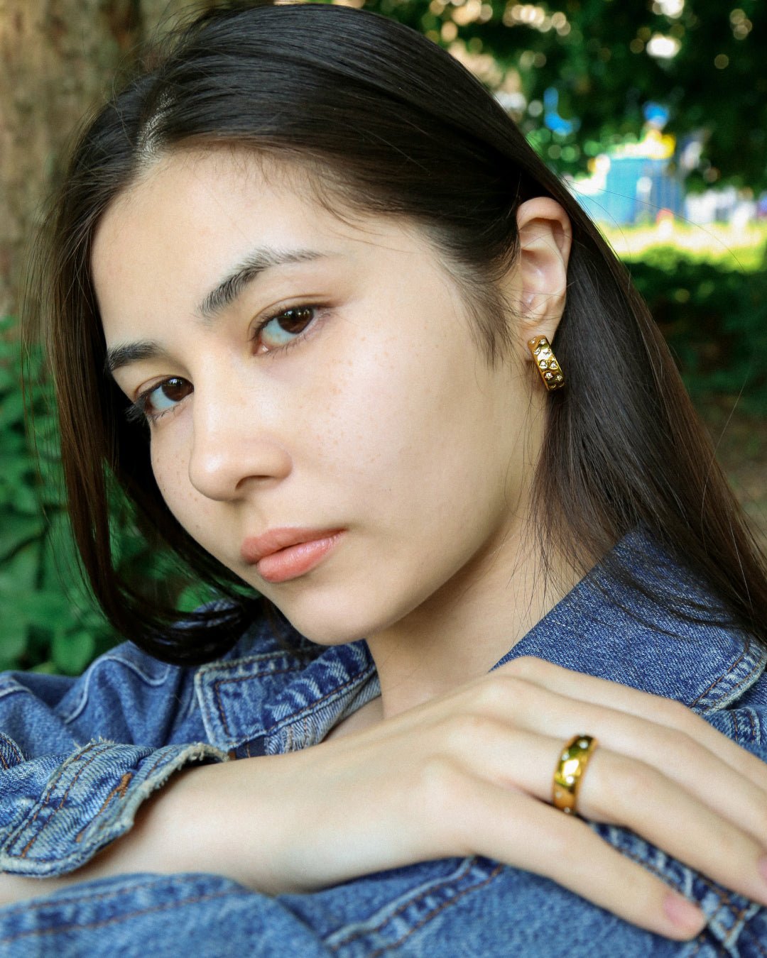 Celestial Hoop Earrings - Oia Boutique