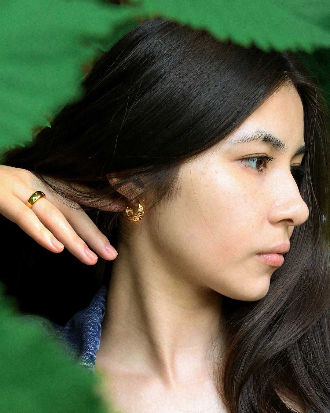 Celestial Hoop Earrings - Oia Boutique