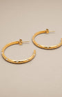 Clear Crystal Big Hoop Earrings - Oia Boutique