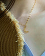 Crescent Pendant Necklace - Oia Boutique