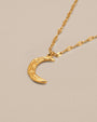 Crescent Pendant Necklace - Oia Boutique