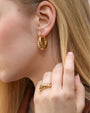 Croissant Earrings - Oia Boutique