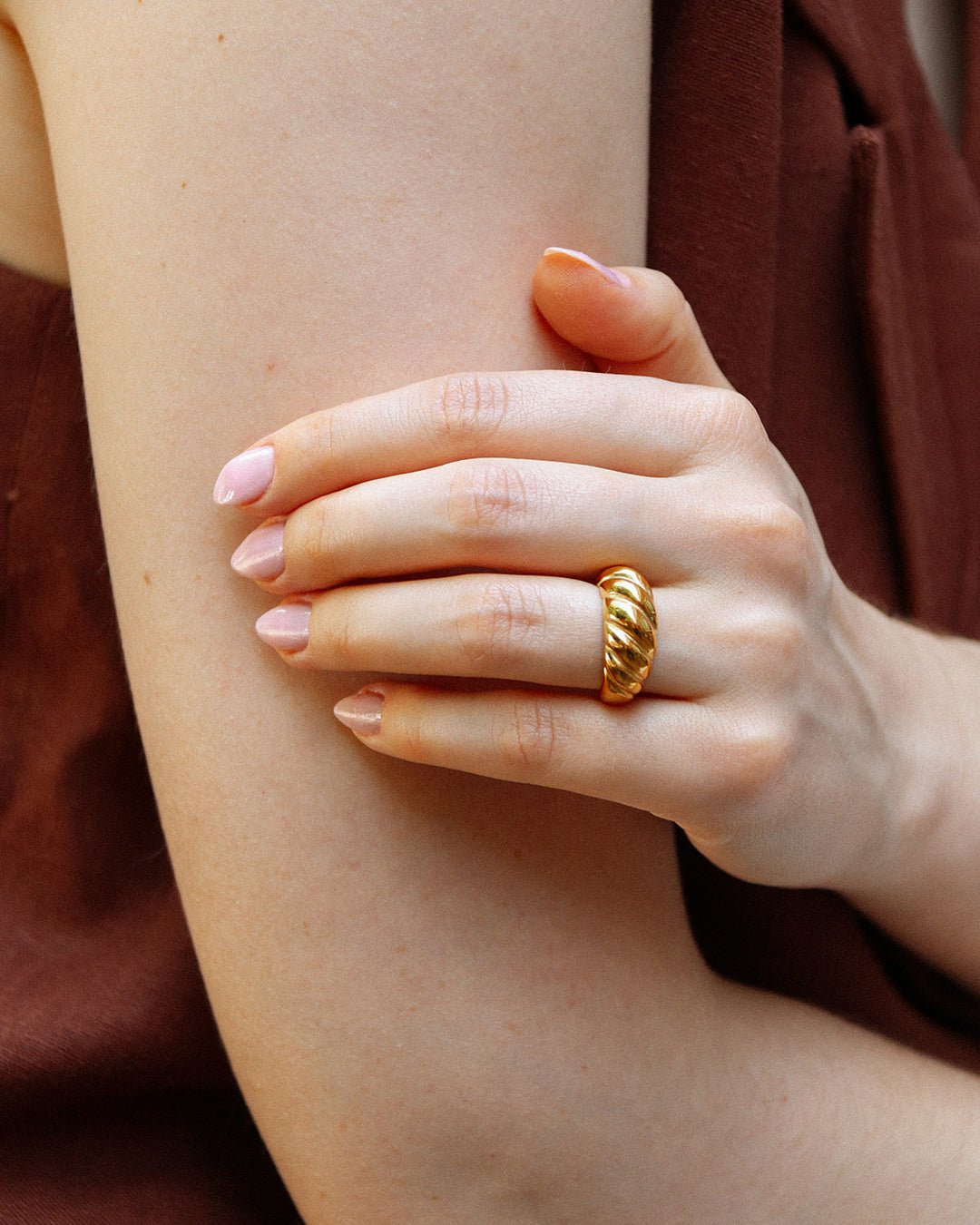 Croissant Ring - Oia Boutique