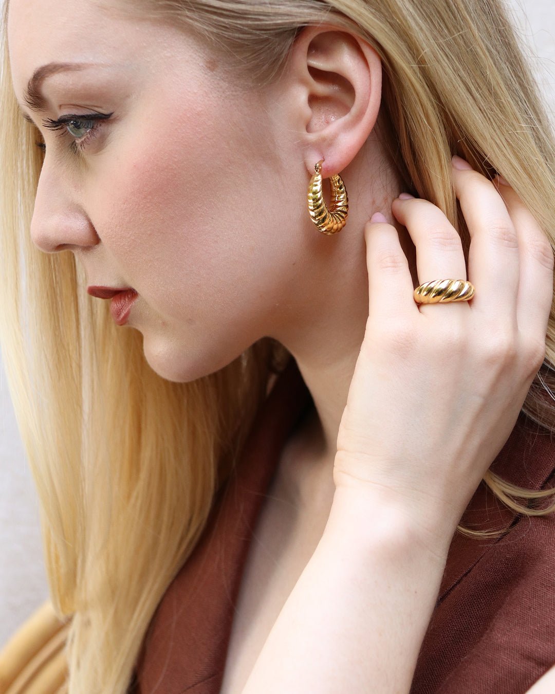 Croissant Ring - Oia Boutique