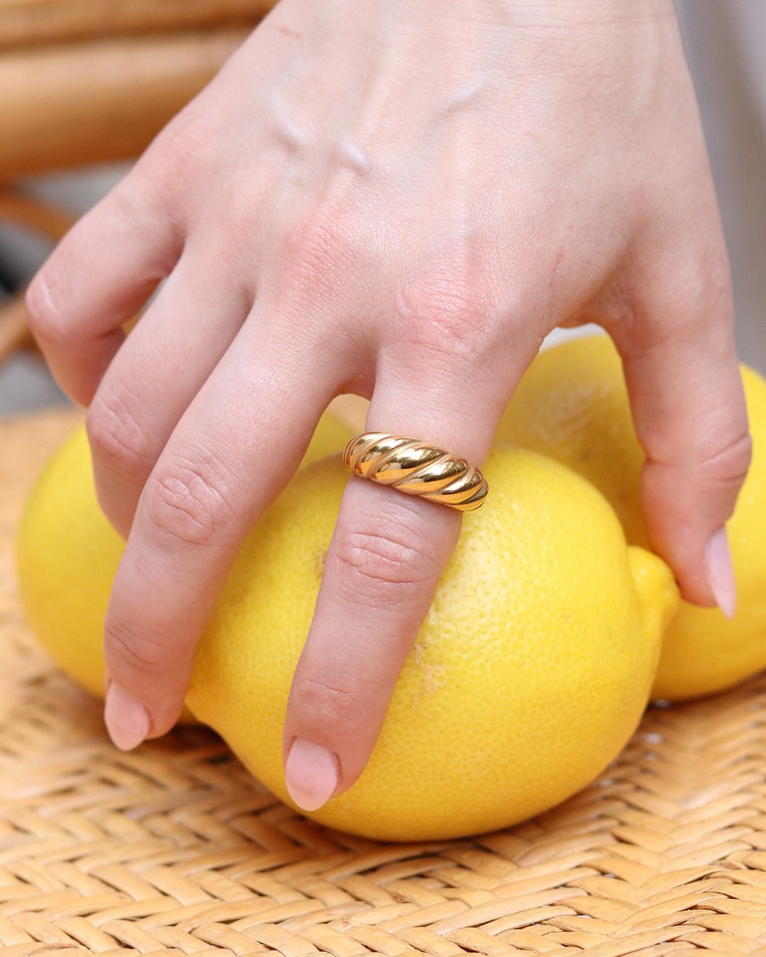 Croissant Ring - Oia Boutique