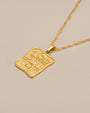 Curvy Compass Necklace - Oia Boutique