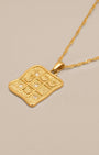 Curvy Compass Necklace - Oia Boutique