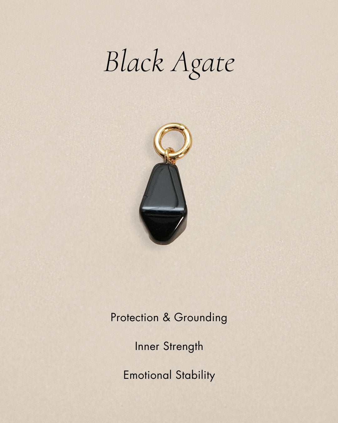 Elemental Natural Stone Pendant - Oia Boutique