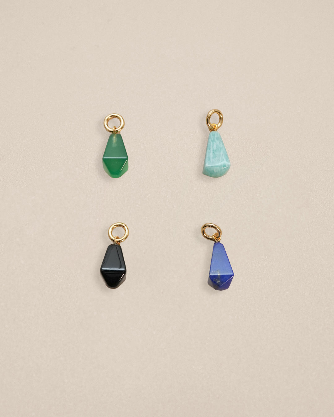 Elemental Natural Stone Pendant - Oia Boutique
