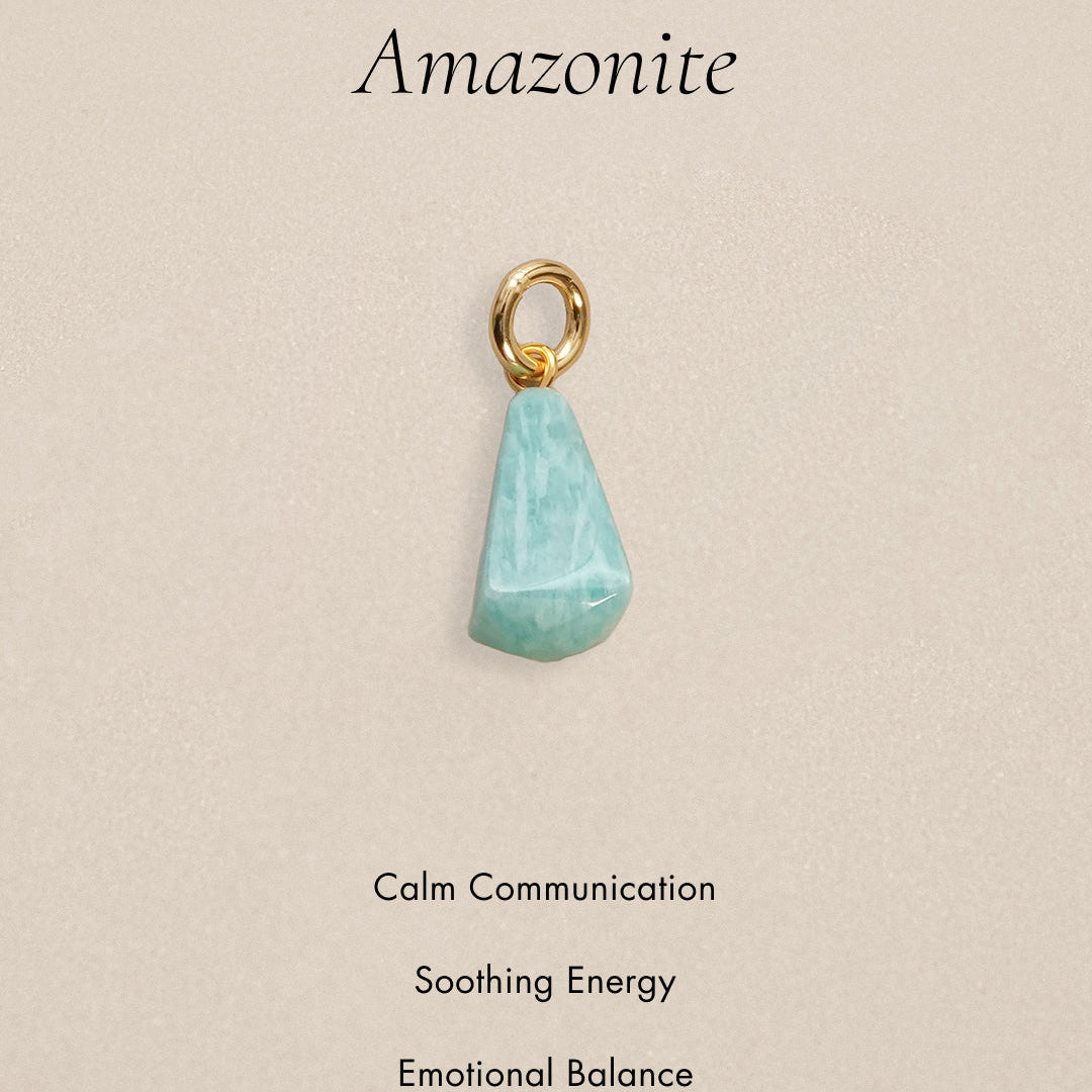 Elemental Natural Stone Pendant - Oia Boutique