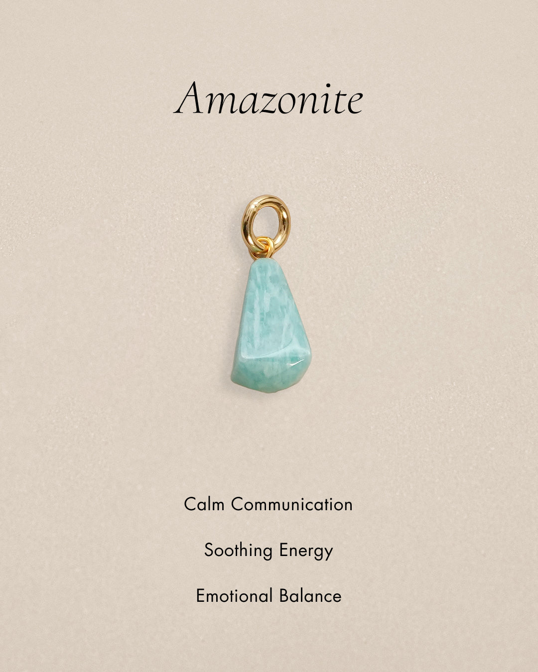 Elemental Natural Stone Pendant - Oia Boutique