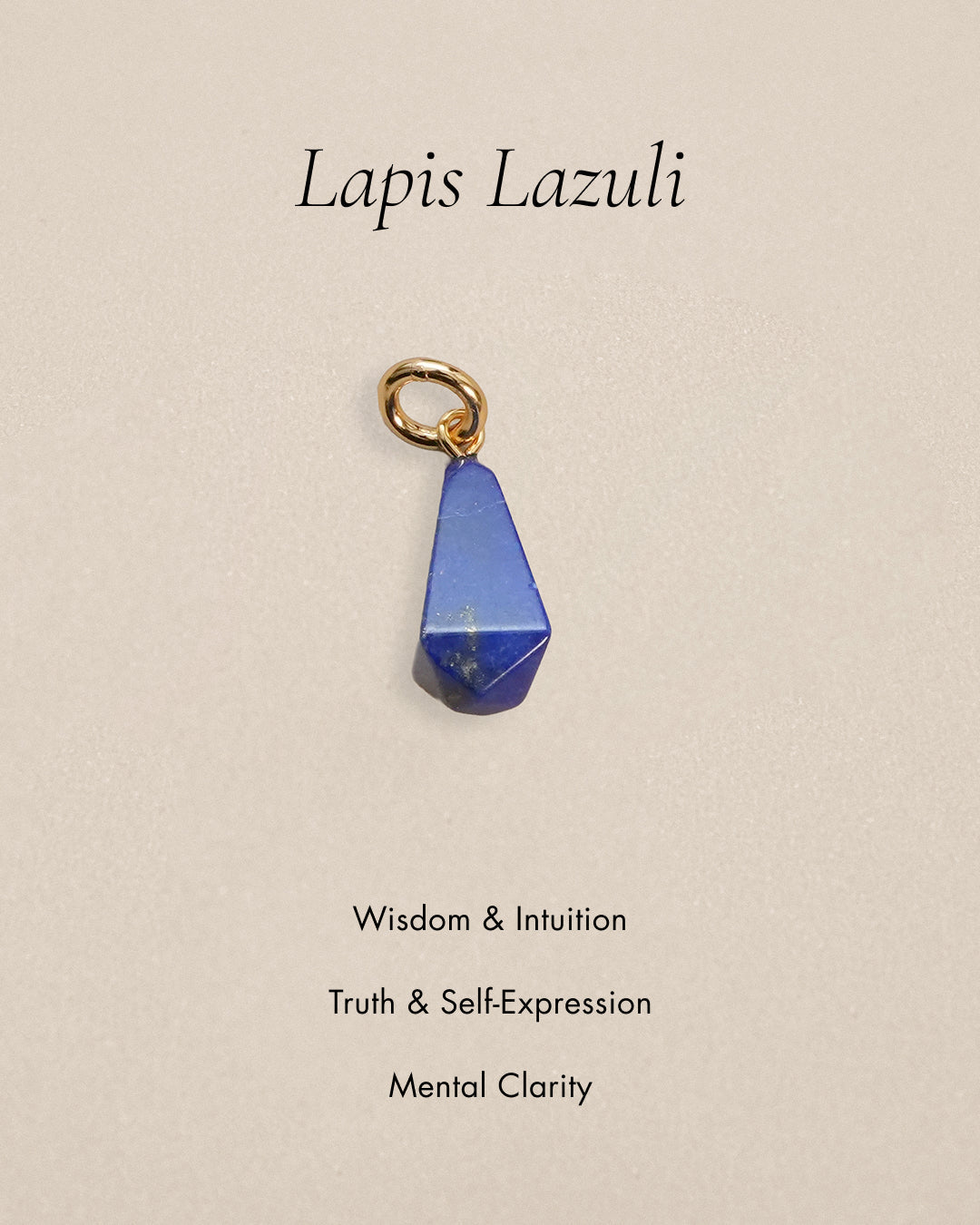Elemental Natural Stone Pendant - Oia Boutique