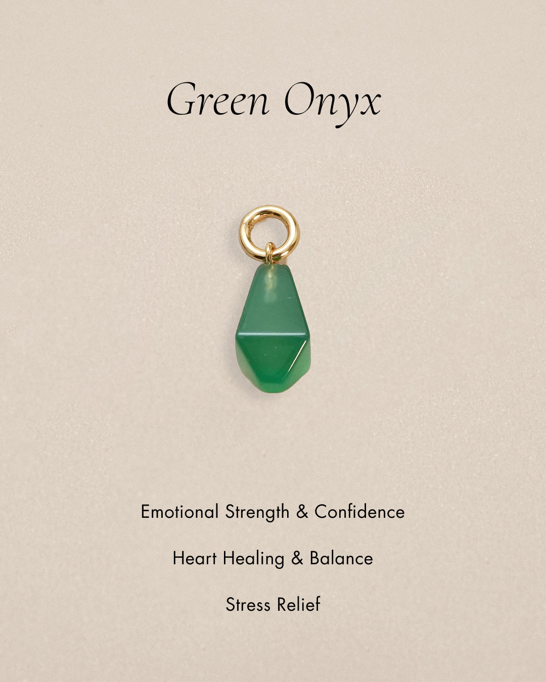 Elemental Natural Stone Pendant - Oia Boutique
