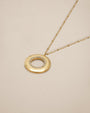 Engravable Unity Ring Pendant Necklace - Oia Boutique