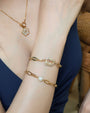 Freshwater Pearl Charm Bracelet - Oia Boutique