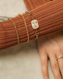 Freshwater Pearl Charm Bracelet - Oia Boutique