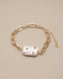 Freshwater Pearl Charm Bracelet - Oia Boutique