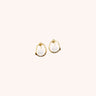 Freshwater Pearl Drop Earring - Oia Boutique Sustainable Gold Jewellery - Recycled18k Gold Plated