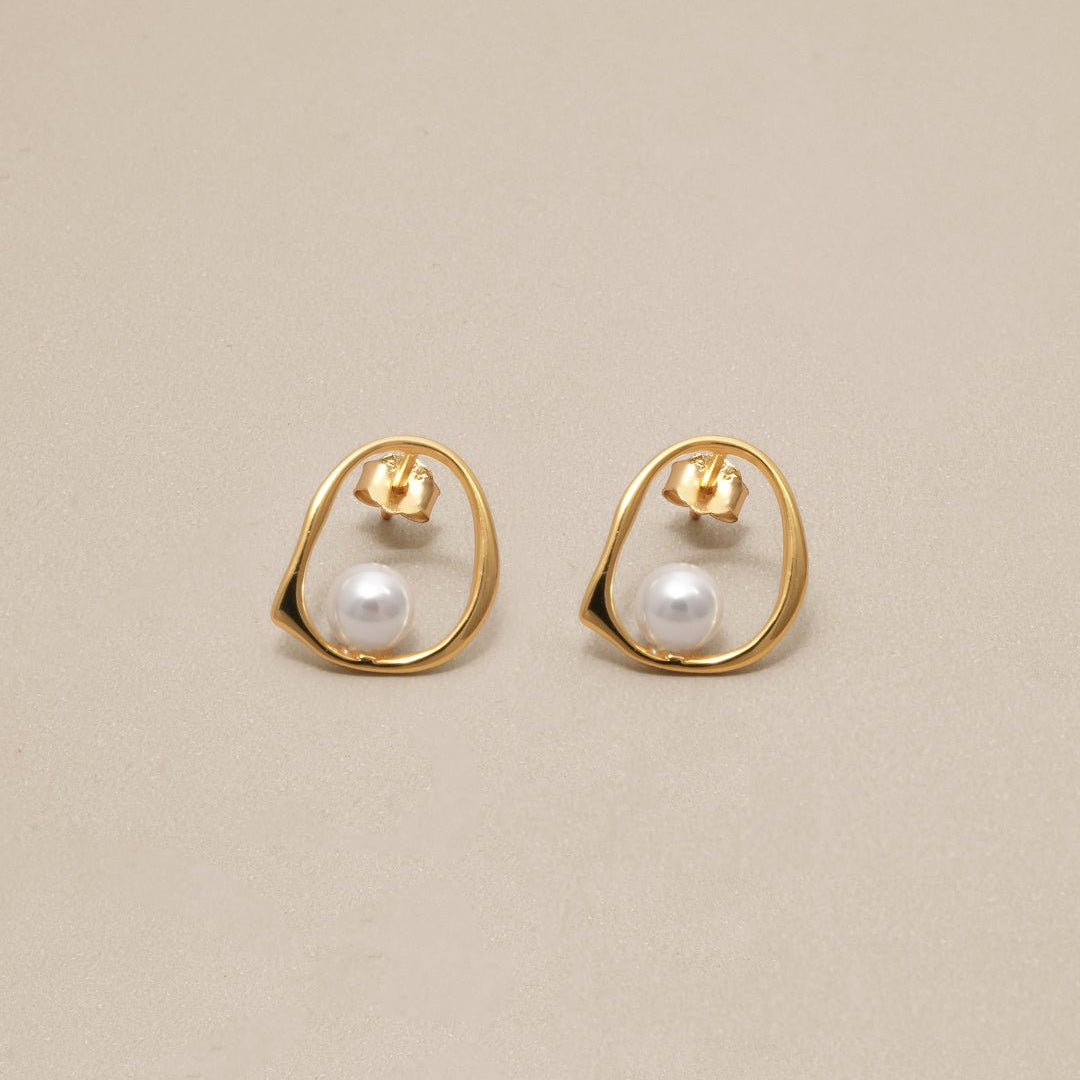 Freshwater Pearl Drop Earrings - Oia Boutique