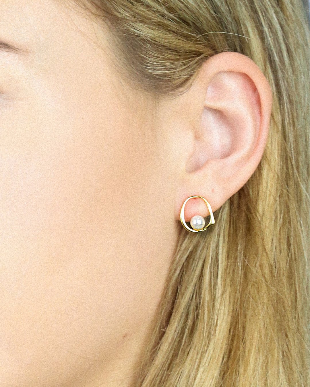 Freshwater Pearl Drop Earrings - Oia Boutique