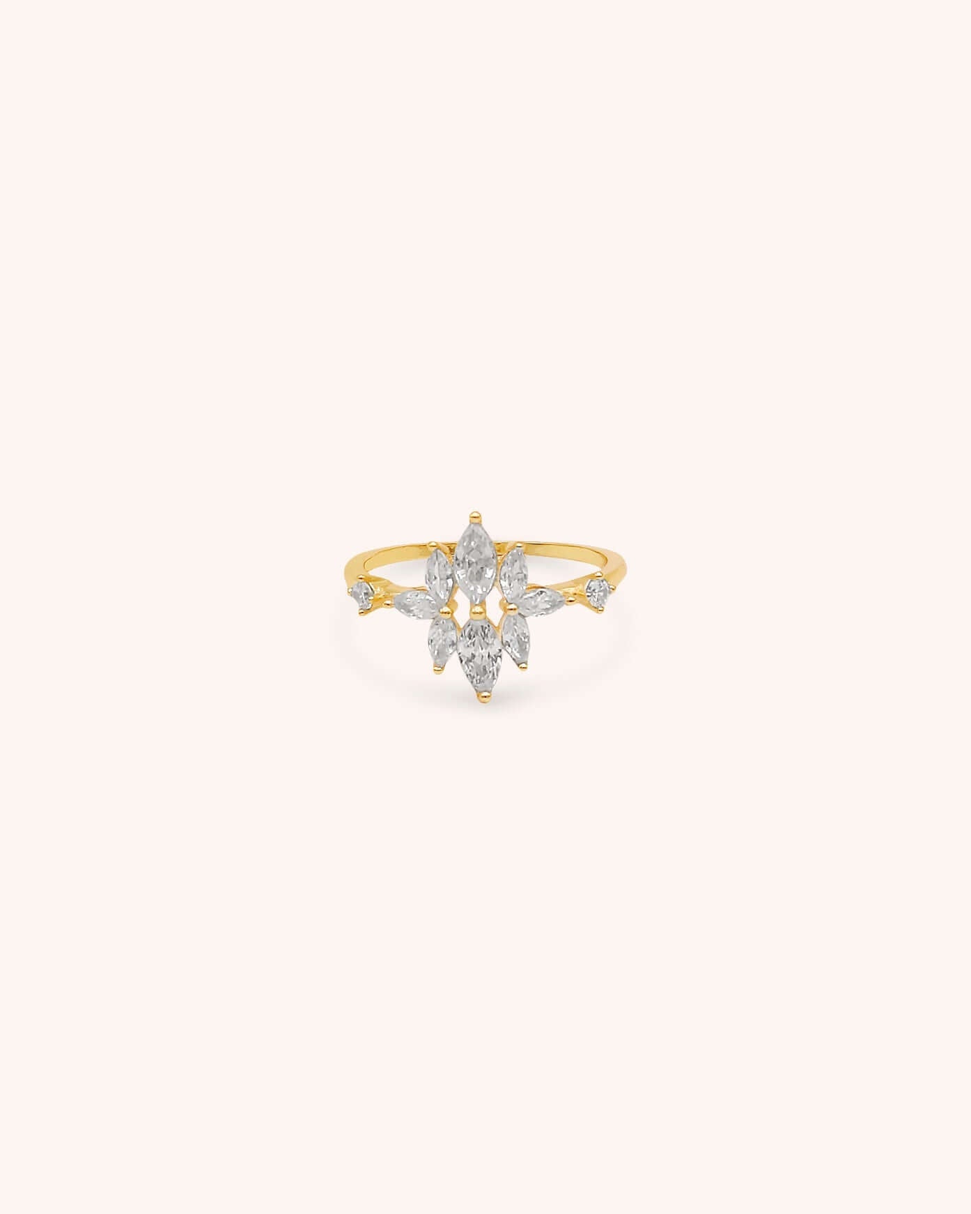 Gaia Spring Flower Ring | 925 Sterling Silver - Oia Boutique
