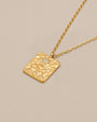 Geometric Zircon Sun Necklace - Oia Boutique