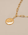 Half Face Moon Necklace - Oia Boutique