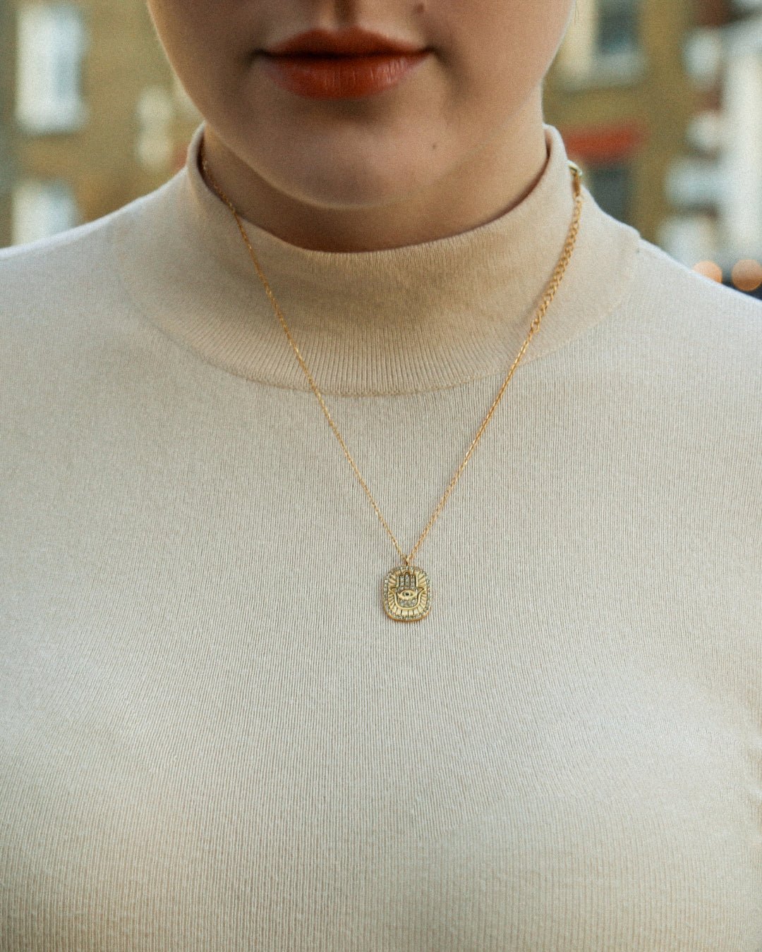 Hamsa Necklace - Oia Boutique