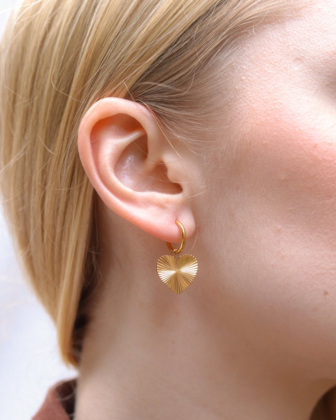 Heart Earrings - Oia Boutique