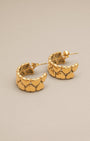 Heart Hoop Earrings - Oia Boutique