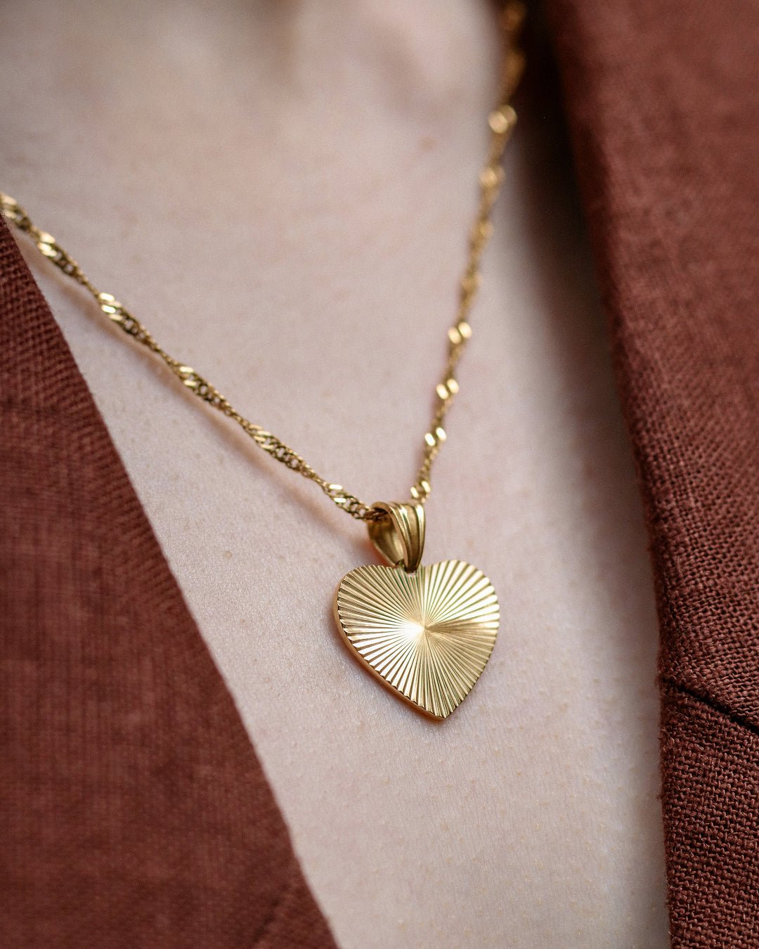Heart Necklace - Oia Boutique
