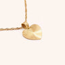 Heart Necklace - Oia Boutique Sustainable Gold Jewellery - Recycled18k Gold Plated